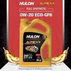 Nulon Full Syn Apex+ 0w-20 Eco-gf6 Engine Oil 5l For Honda Hr-v Cr-v Jazz