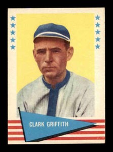 1961 Fleer #36 Clark Griffith  NM/NM+ X1854504