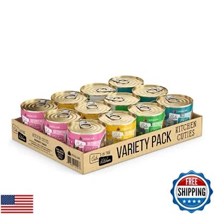 Weruva Cats in The Kitchen, Kitchen Cuties Variety Pack, Wet Cat Food, 10oz C - Picture 1 of 5