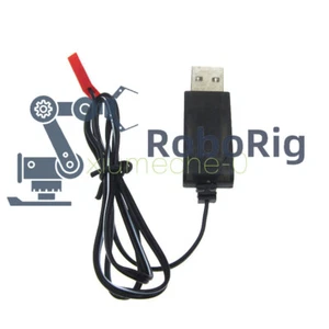 NEW 500mA 3.7V Output 1S Lipo Lithium Battery USB Cable Charger Red JST Female - Picture 1 of 4