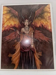 Amy Brown Faerytude Druck signiert 11 x 8,5 2003 vergriffen - Bild 1 von 4