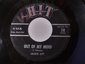 Jackie Ott / Bob & Bobbie Sue VG--Original 45RPM HIT 58 Record 1963 TEENER ROCK - Picture 1 of 2