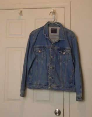 Chaqueta vaquera vintage talla mediana azul años 90 Robert Stock Foto 1 de 2
