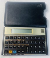 Hewlett Packard HP12C HP 12C Financial Calculator With HP Sleeve  Made in USA