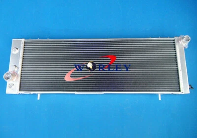 3 Row For 1984-1990 JEEP CHEROKEE/WAGONEER/COMANCHE 2.8/4.0 AT aluminum radiator - Image 1 of 4