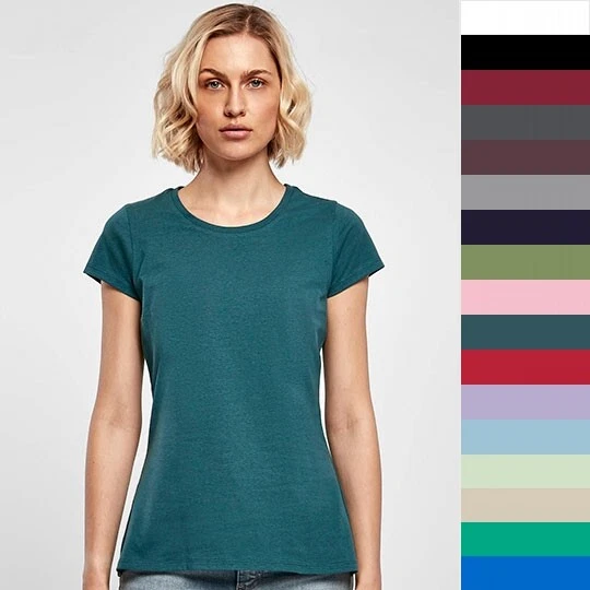 Build Your Brand Basic Ladies' Basic Tee BB012 Damen T-Shirt NEU