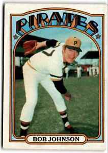 1972 Topps Bob Johnson a Pittsburgh Pirates #27
