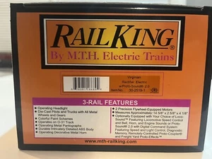 MTH 30-2519-1 Virginia Rectifier PS2. NIB. - Picture 1 of 3
