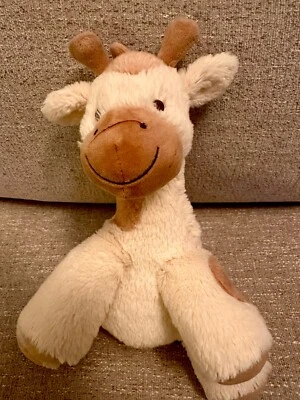 10-дюймовая музыкальная заводная игрушка жираф GUND Baby Niffer играет колыбельную Brahms — СМ. ВИДЕО - Изображение 1 из 4