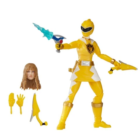 Power Rangers Lightning Collection 6" Dino Thunder Yellow Ranger Action Figure Cover