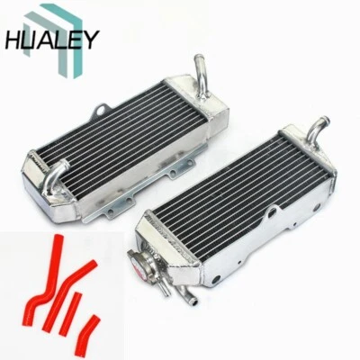 Radiador + Manguera Roja Para Yamaha YZ426F WR426F 2000-2002 / WR450F YZ450F 2003-2006 Foto 1 de 4