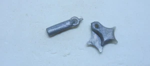 REPRO 1985 Shipwreck Boarding Hooks NO STRING Weapon/Accessory GI Joe  - Picture 1 of 1