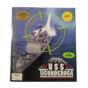 Vintage PC Spiel USS Ticonderoga Life & Death on the High Seas (1997, PC CD-ROM) - Bild 1 von 10