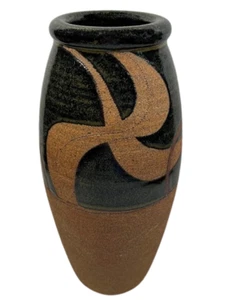 Studio Kunst Keramik Vase Vintage Terrakotta signiert KOSTENLOSER US-VERSAND! - Bild 1 von 7