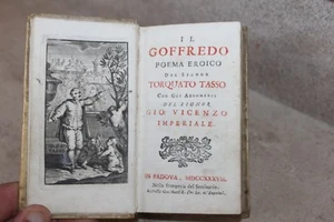 IL Goffredo heroisches Gedicht des Herrn Torquato Tasso (Gravures hors-texte) - Bild 1 von 7