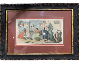 Little Soldier & Flower Girls original c1860 Nueva Orleans enmarcado por Frank H Bellew - Imagen 1 de 14