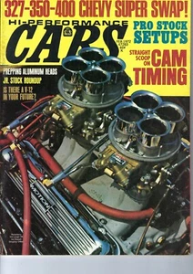1972 drag racing, Camaro 454, movie Diamonds Are Forever, vintage Cars Magazine - Imagen 1 de 2
