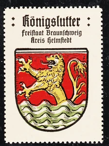 70 Kaffee Hag 1925 Königslutter Braunschweig Helmstedt Reklamemarke Städtewappen - Bild 1 von 2