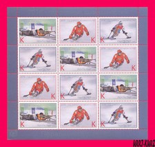 TRANSNISTRIA 2018 Sports Winter Paralympic Games Slalom Biathlon Hockey m-s MNH