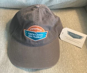 Maine Classic Car Museum Motorland Mütze Kappe grau Baumwolle Arundel ME neu - Bild 1 von 9