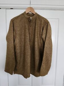 CARRIER COMPANY WOOL POP OVER PULL ON WORK SHIRT SIZE S SMALL MINT RARE NEW!