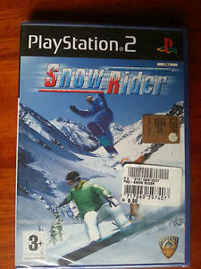 SNOW RIDER  pal Sony Playstation 2 ps2 game gioco console SNOWBOARD
