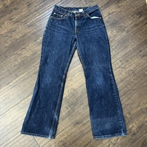Levis 517 Jeans Damen Größe 9 JR Blau Bootcut Low Rise Wash Denim Vintage Cowboy - Bild 1 von 10
