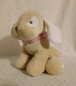 Baby Ganz My First Puppy Dog Tan Pink Stuffed Animal Plush Rattle 8" BG3985 - Picture 1 of 10