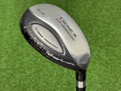 Nickent Golf GENEX 3DX IRONWOOD (6) HYBRID 29* Right Graphite Regular Flex Used - Image 1 of 4