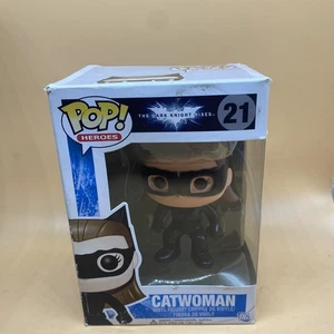 Funko POP Heroes CATWOMAN #21 The Dark Knight Rises Rare Retired Vaulted NIB - Picture 1 of 6