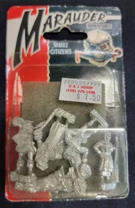 1988 Marauder Miniatures MM62 Citizens Metal Miniature Set! - Picture 1 of 2