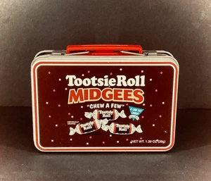 TOOTSIE ROLL MIDGEES EMPTY TIN - Picture 1 of 4