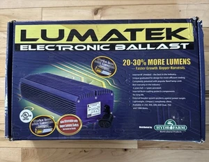 LUMATEK LK600 ELECTRONIC BALLAST 300 400 600 w HPS MH 120V & 240V NEW OPEN BOX - Picture 1 of 10