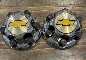 2pcs SET 2000-13 1500 Truck Van 16" 17" 6 LUG Chrome WHEEL Center Caps - Bild 1 von 4