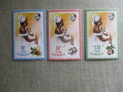 Gambia, Scott# 338-340, MNH Foto 1 de 2