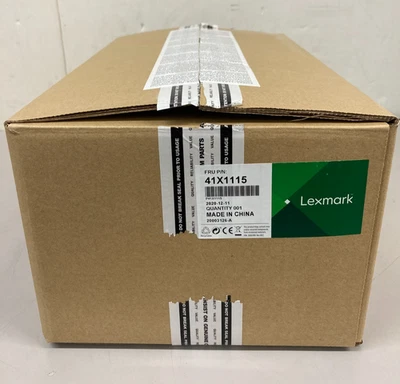 Genuine Lexmark 41X1115 Fuser Maintenance Kit 110-120V  - New/Sealed - Image 1 of 3