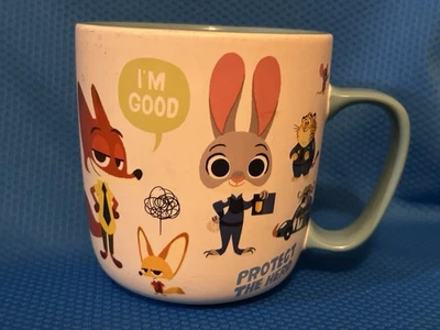 DISNEY STORE ORIGINAL AUTHENTIC ZOOTOPIA CHARACTER COFFEE MUG JUDY HOPPS, Nick - Image 1 of 3
