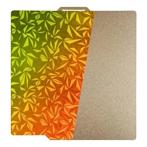Plaque de construction double face lisse et structurée 257 x 257 mm, F4967 - Photo 1/7