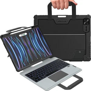 iPad Air 13 inch (M2/M3) Case Keyboard with Carry Handle, iPad Pro 12.9 Case ... - Picture 1 of 8