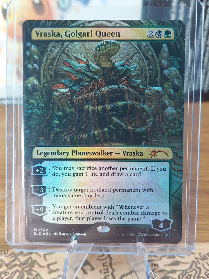 Vraska, Golgari Queen FOIL Blooomburrow Secret Lair MTG NM (1702) - Image 1 of 1