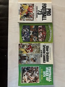 Verschiedene Profi Fußball Stars der 70er Jahre Taschenbuch Konvolut 4 Bücher - Bild 1 von 2