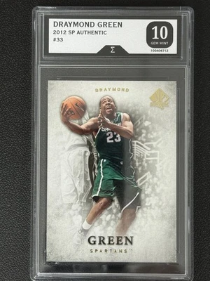 2012-13 Upper Deck SP Authentic Rookie Draymond Green #33 - Sigma 10 - Image 1 of 2