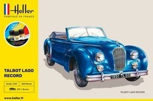 HELLER 56711 MODELLO AUTO STARTER KIT TALBOT LAGO RECORD 1/24 - Immagine 1 di 1