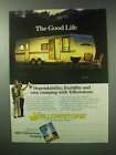 1983 Yellowstone Camino 129D Trailer Ad - Good Life