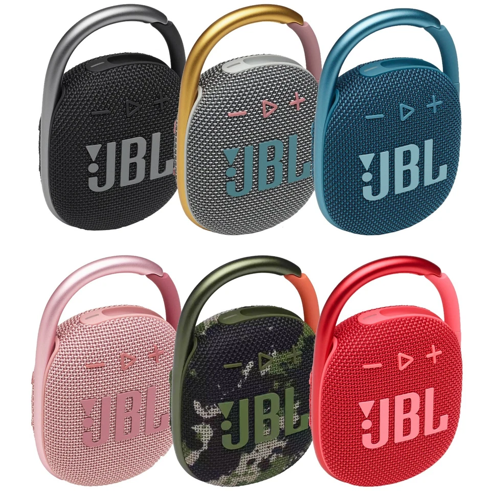 JBL Clip 4 Rechargeable Waterproof Portable Bluetooth Speaker