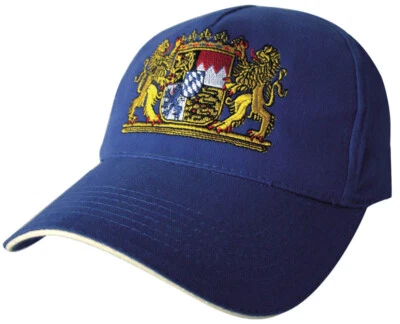 FAN-OMENAL Baseballcap mit Einstickung - Wappen Löwen Bayern - versch. Farben 68082