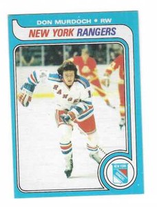 1979-80 OPC 168 Don Murdoch New York Rangers! NM-MT!  *SET BREAK*