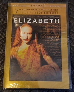 NEW! Elizabeth (DVD, 1998) 7 Academy Award Nominations including best picture - Picture 1 of 2