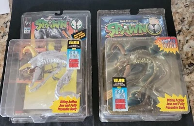Spawn Serie 1 Edición Limitada Oro/Plata JUEGO (2) Violator VARIANTE McFarlane Foto 1 de 4