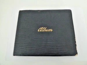 Leather bound album Edwardian WW1 Era c1910s with poems & Military pictures Used - Picture 1 of 19